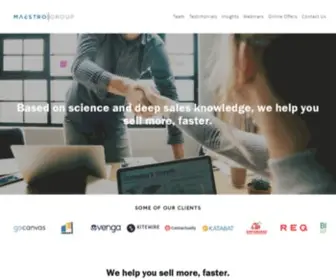 Maestrogroup.co(Maestro Group) Screenshot