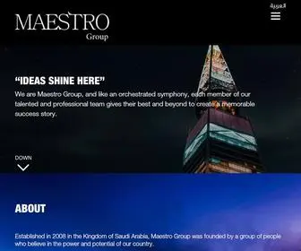 Maestrogroup.com(Maestro Group) Screenshot