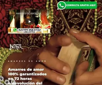 Maestroixchel.com(Amarres de amor en 72 horas) Screenshot