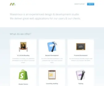 Maestrooo.com(Memorable e) Screenshot