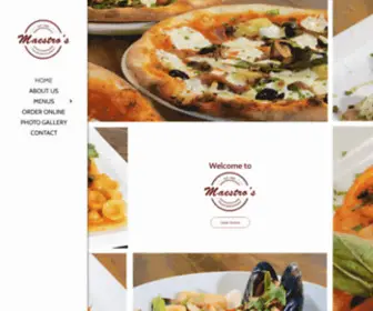 Maestrositalian.com(Maestro's Italian Restaurant) Screenshot