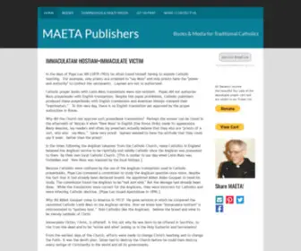 Maeta.com(MAETA Publishers) Screenshot