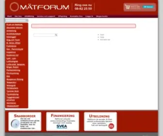 Maetforum.se(Mätforum kalibrerar oberoende av fabrikat. Vi vänder oss till branscher som) Screenshot
