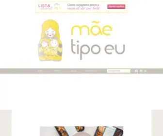 Maetipoeu.com.br(Mãe Tipo Eu) Screenshot