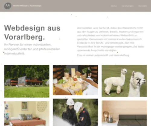 Maetzler-Webdesign.at(Webdesign aus Vorarlberg) Screenshot