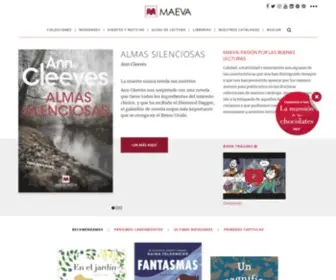 Maeva.es(Ediciones Maeva) Screenshot