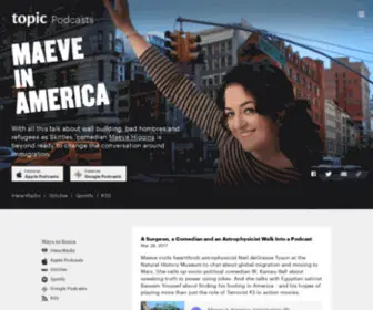 Maeveinamerica.com(Maeve In America) Screenshot