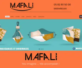 Mafali.com(Microfibres) Screenshot