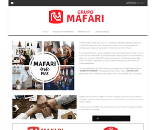 Mafari.com(GRUPO MAFARI) Screenshot