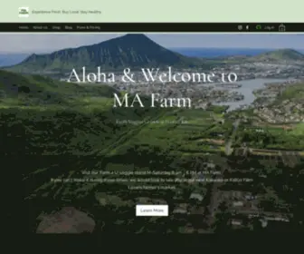 Mafarm.org(Honolulu Farm) Screenshot