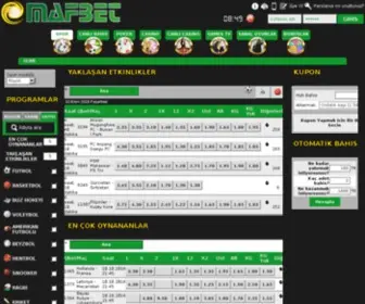 Mafbet.com Screenshot