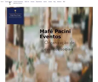 Mafepacinieventos.com(Organização de eventos sociais) Screenshot