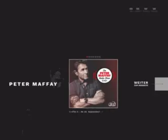 Maffay.de(Peter Maffay) Screenshot
