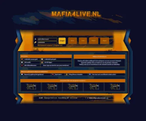 Mafia4Live.nl(Mafia4Life) Screenshot
