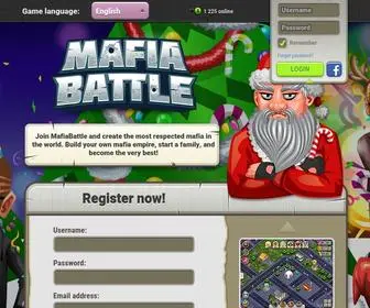 Mafiabattle.com(Free Mafia & Gangster game) Screenshot