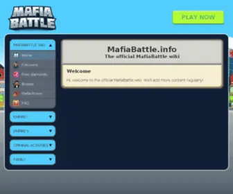 Mafiabattle.info(Mafiabattle info) Screenshot