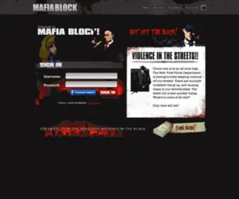 Mafiablock.com(Mafia Block) Screenshot