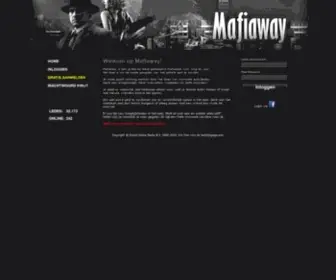 Mafiaway.nl(Free online multiplayer mafia game) Screenshot