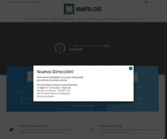 Mafilco.com(Telas Filtro Prensa) Screenshot
