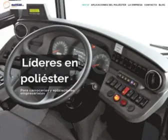 Mafisanpoliester.es(Fabricante de poli) Screenshot