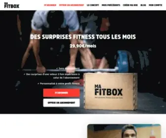 Mafitbox.fr(Box fitness mensuelle) Screenshot