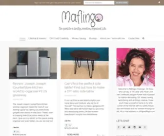 Maflingo.com(A UK lifestyle blog.The quest for a thrifty) Screenshot