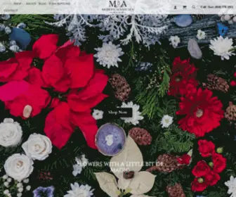 Maflorals.com(MA Floral) Screenshot