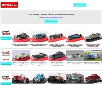 Mafma.com(MAFMA models cars miniatures automobiles maquettes modeles reduits) Screenshot