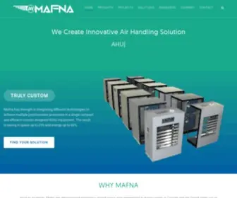 Mafna.com(Mafna Air Technologies Inc) Screenshot