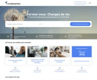 Maformation-Paca.fr(Formation en France) Screenshot