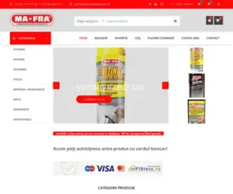 Mafra.ro(Cosmetice pentru masini) Screenshot