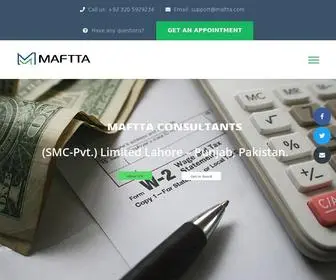 Maftta.com(Tax Consultants) Screenshot