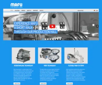 Mafu.de(MAFU GmbH Automation) Screenshot