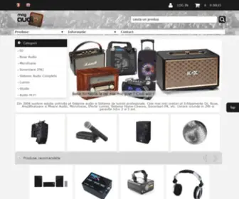 Mag-Audio.ro(Pro sound and light) Screenshot