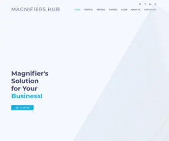 Mag-Hub.com(Magnifiers Hub) Screenshot