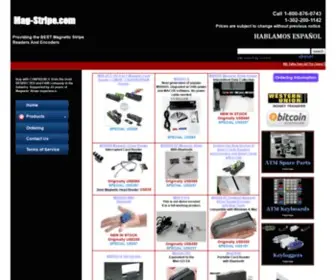 Mag-Stripe.com(Magnetic Stripe Readers) Screenshot