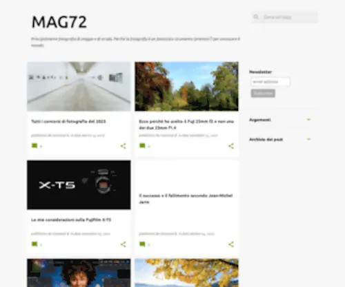 Mag72.com(Mag 72) Screenshot