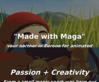 Maga-Animation.com(Maga Animation) Screenshot