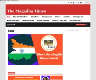 Magadhatimes.com(The Magadha Times. The Magadha Times) Screenshot