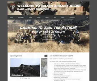 Magairsoft.com(MAG Airsoft Idaho) Screenshot