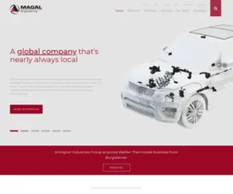 Magal.co.uk(Magal Automotive) Screenshot