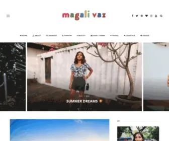 Magalic.com(A Mumbai based fashion) Screenshot