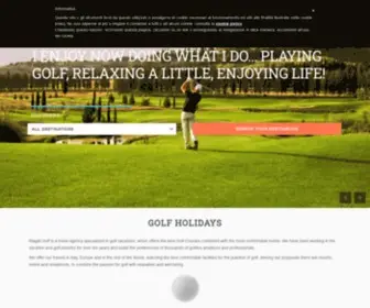 Magaligolf.com(Vacanze Golf) Screenshot