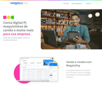 Magalupay.com.br(Conheça as soluções do MagaluPay para sua empresa) Screenshot