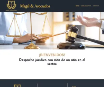 Magalyasociados.com(Magal & Asociados) Screenshot