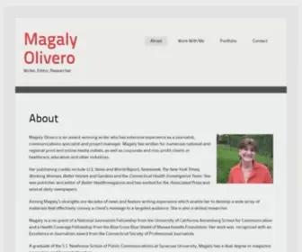 Magalyolivero.com(Magaly Olivero) Screenshot