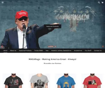 Magarags.com(MAGA Rags) Screenshot