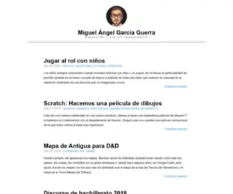 Magarciaguerra.com(Miguel Ángel García Guerra) Screenshot