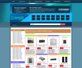 Magasin-Batterie.fr(Batterie ordinateur portable) Screenshot