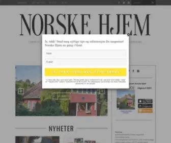 Magasinet-NorskehJem.no(Magasinet Norske Hjem) Screenshot